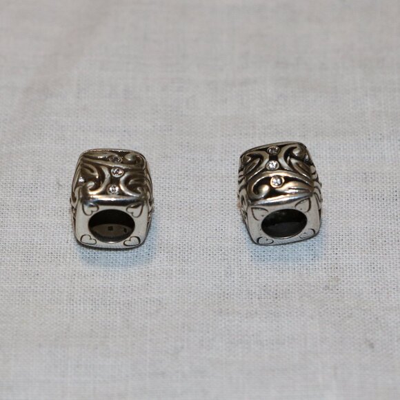 Brighton Set of Two Spacer 1/2 inch Charms - Picture 1 of 2